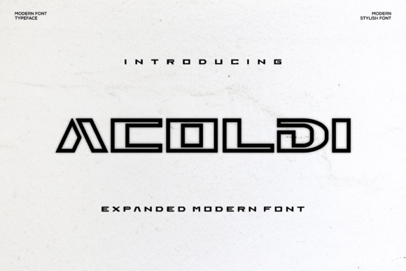 Acoldi: A Bold, Modern Sans Serif Font for Digital Branding