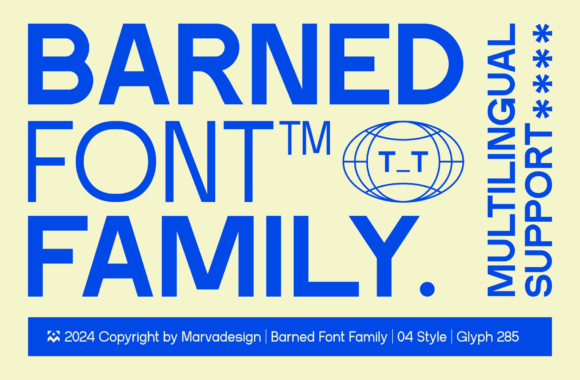 Barned: A Modern Sans Serif Typeface for Editorial Clarity