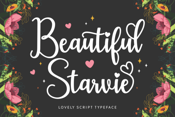 Beautiful Starvie: A Refined Script Typeface for Editorial Moments
