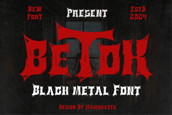 Betok: A Blackletter Font That Anchors Editorial Mood