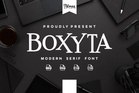 Boxyta: A Serif Font That Makes Your Brand Look Thoughtful & Polished