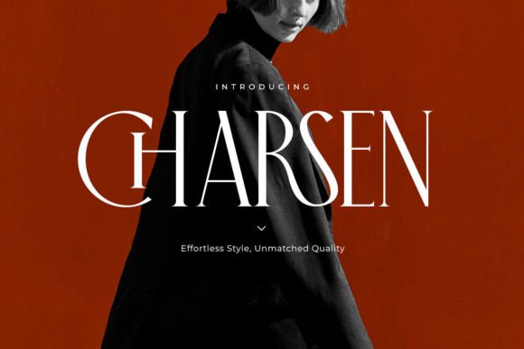 Charsen: The Serif Font That Makes Your Campaign Instantly Recognizable