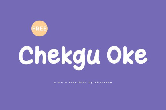 Chekgu Oke: A Modern Display Font Worth Testing