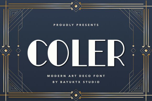 Coler Art Deco: A Timeless Sans Serif for Elegant Branding