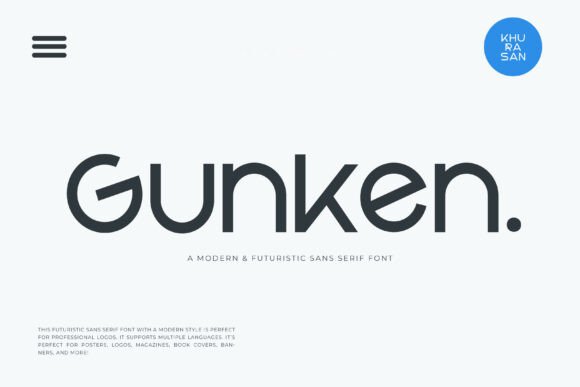 Gunken: A Modern Sans Serif Font for Scroll-Stopping Brand Content