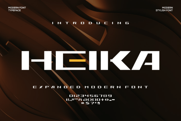Heika: A Contemporary Display Typeface for Editorial Impact
