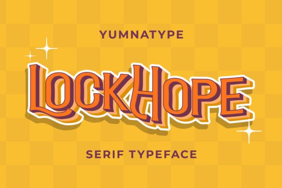 Lockhope: A Serif Font That Makes Your Headlines Instantly Recognizable