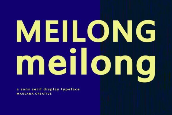 Meilong: A Clean, Confident Sans Serif Font for Handmade Brands