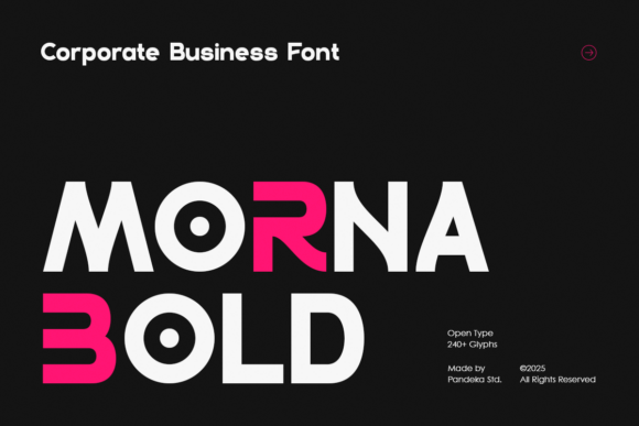 Morna Bold: A Confident, Modern Sans Serif for Editorial Clarity