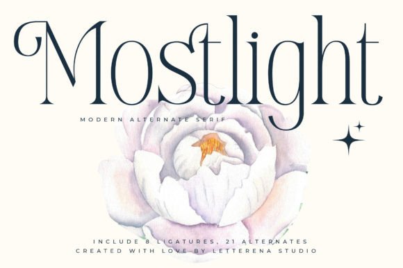 Mostlight: A Luxury Serif Font That Elevates Handmade Design
