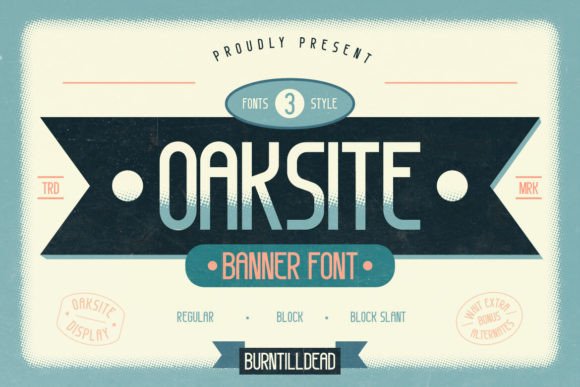 Oaksite: A Clean Banner Font for Modern Campaigns