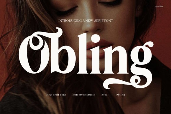 Obling: A Refined Serif Typeface for Distinctive Branding