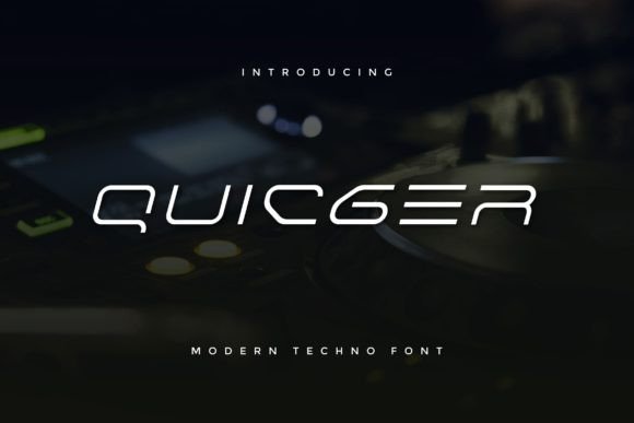 Quicger: A Modern Sans Serif Font That Strengthens Your Brand
