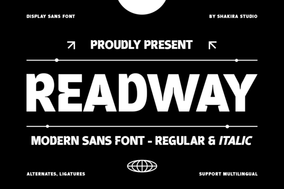 Readway: A Display Sans Serif That Commands Attention