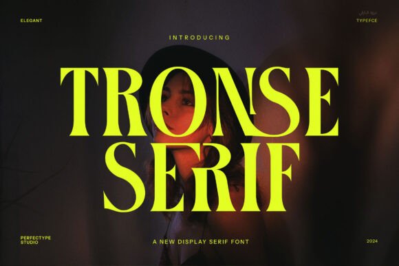 Tronse: A Sophisticated Serif Font for Campaign Headlines