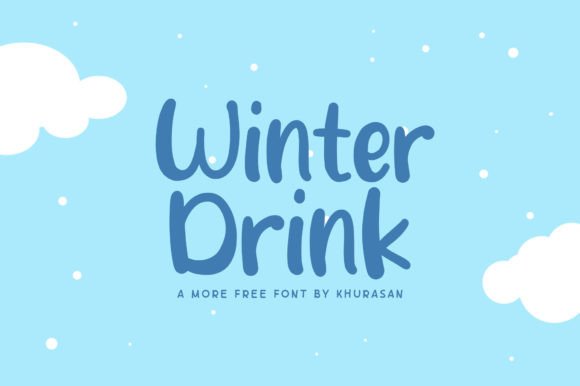 Winter Drink: A Stylish Display Font for Brand Refreshes